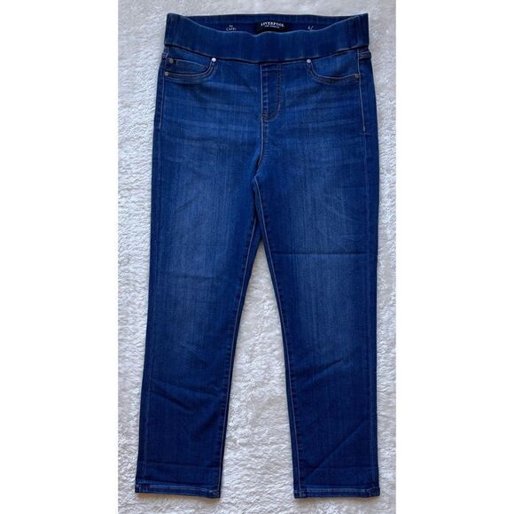 LIVERPOOL LOS ANGELES The Capri Sienna Ankle Pull-on High Performance Denim - Picture 11 of 15